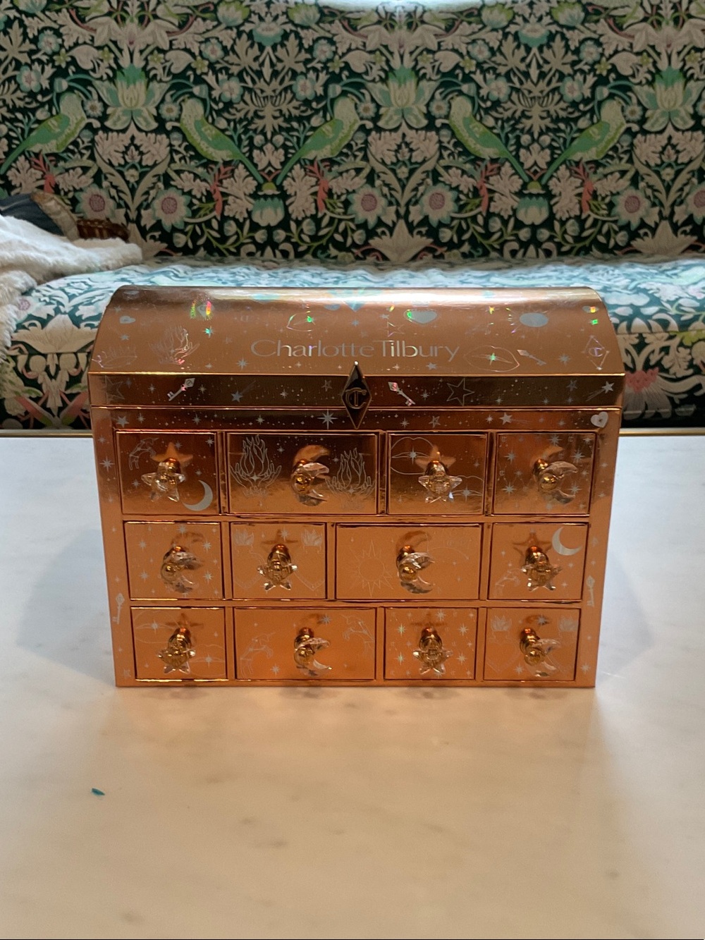 Charlotte Tilbury 2025 Empty advent calendar organizer